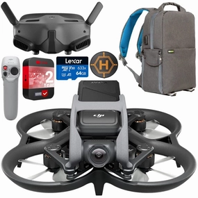DJI Avata Pro-View Combo with Goggles 2 and Motion Controller with 64GB Bundle dji mini 3