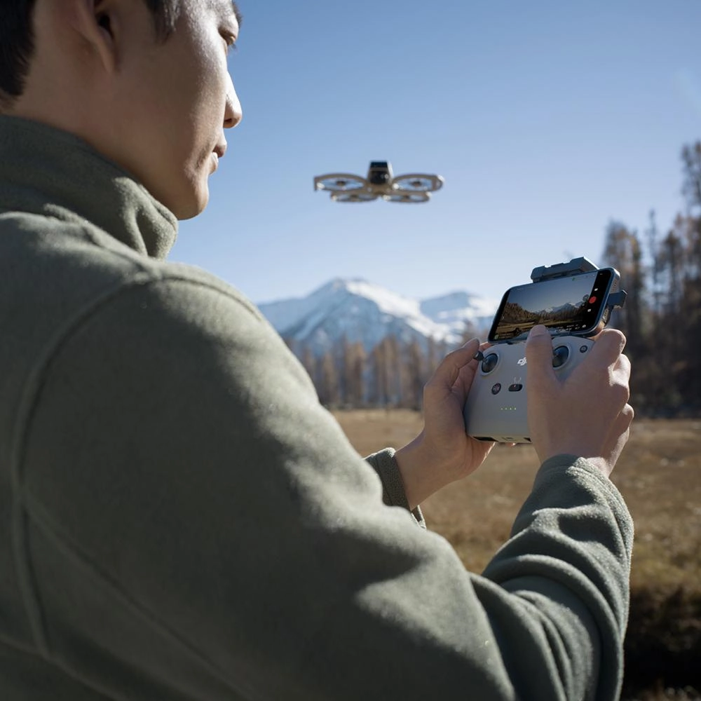 DJI Flip Drone with 4K UHD Camera Under 249 g 3-Axis Gimbal Stabilization - Open Box