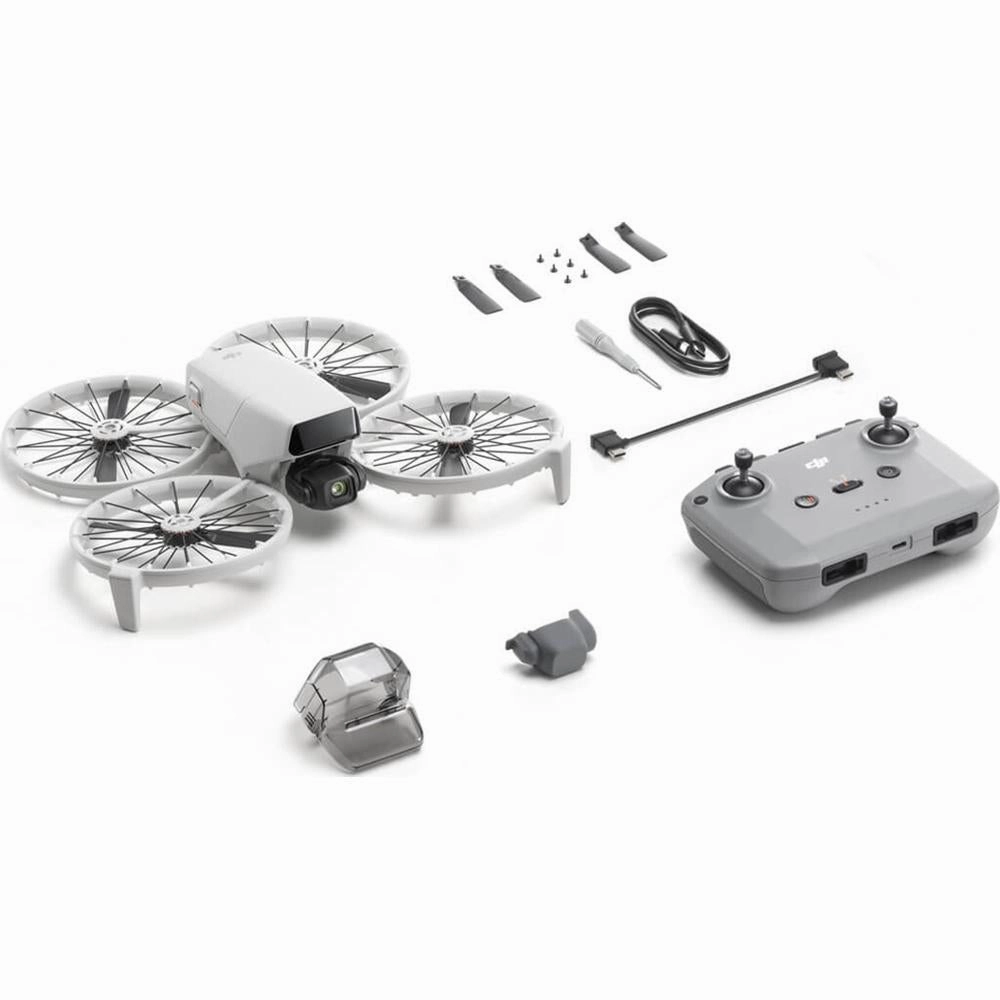 DJI Flip Drone with 4K UHD Camera Under 249 g 3-Axis Gimbal Stabilization - Open Box
