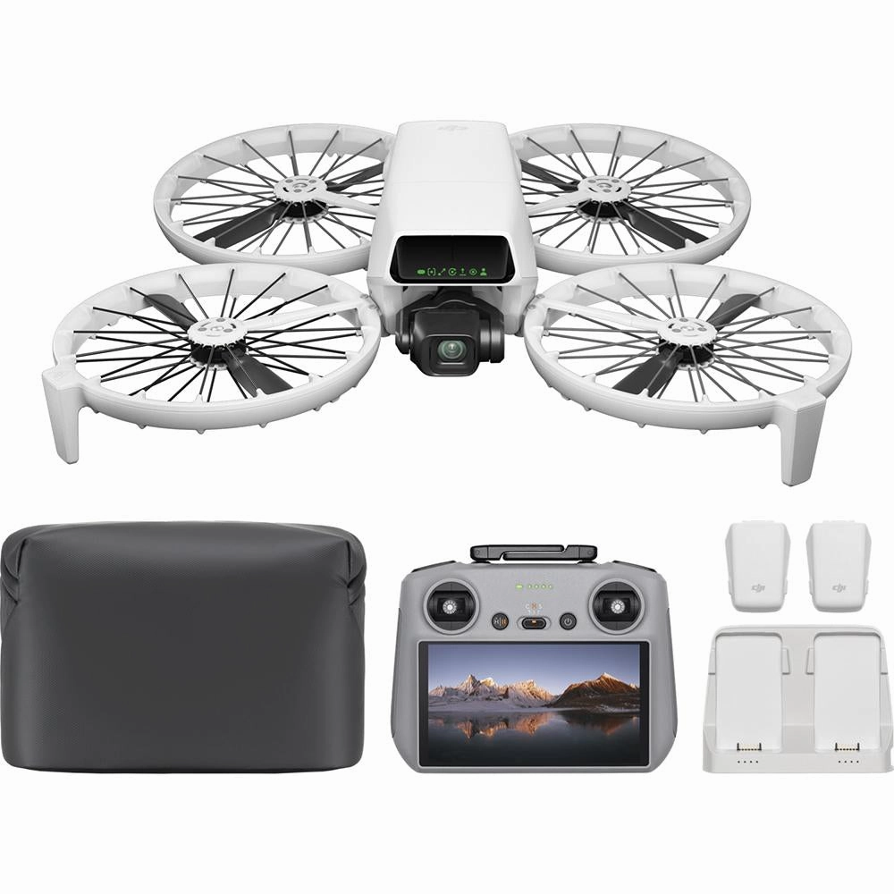 DJI Flip Fly More Combo with RC 2 Screen Remote Controller and Drone - Open Box