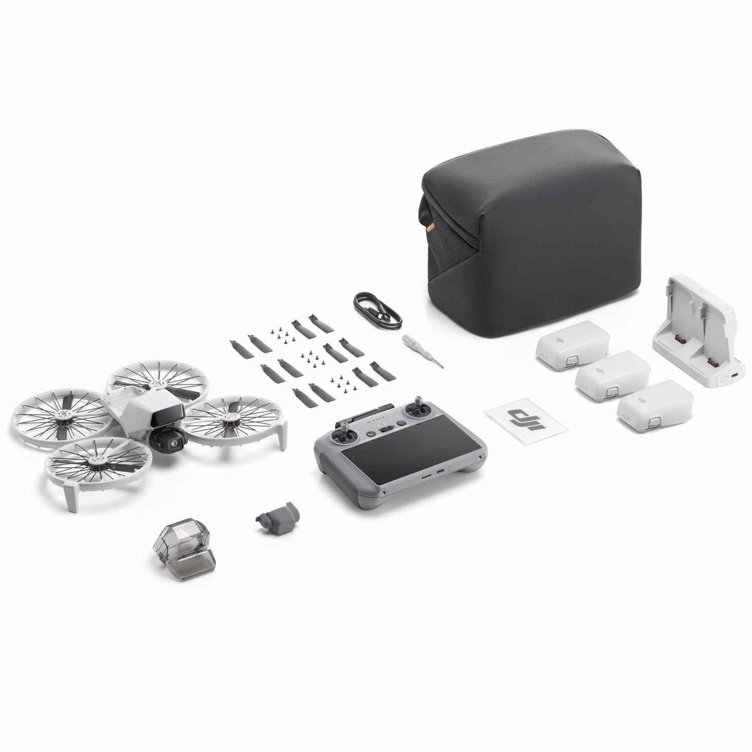 DJI Flip Fly More Combo with RC 2 Screen Remote Controller, Drone with 4K UHD Camera