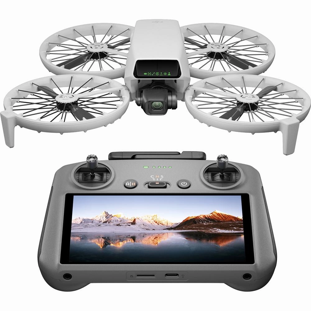 DJI Flip with RC 2 Screen Remote Controller, Follow Me Drone with 4K UHD Camera