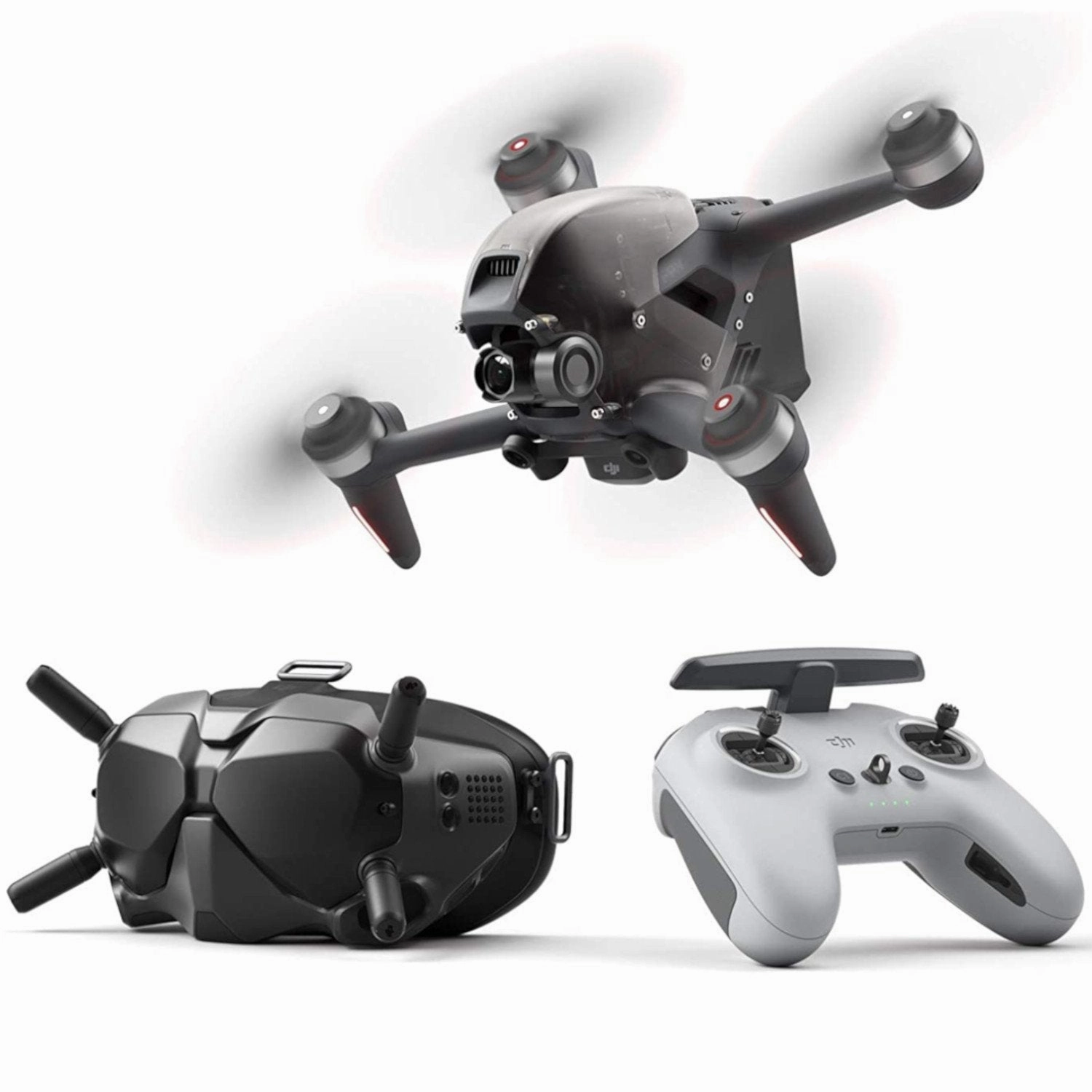 DJI FPV Combo Drone 4K Quadcopter with Goggles & Remote   2 Battery On The Go Bundle dji mini 3