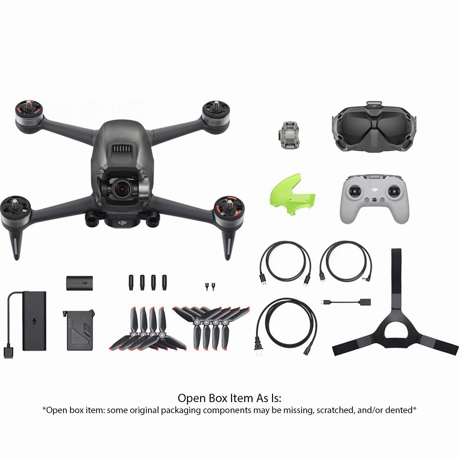 DJI FPV Combo Drone with Remote Control and V2 Goggles (Open-box)