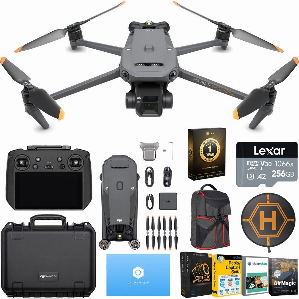 DJI Mavic 3 Enterprise with 1-Year DJI Care Enterprise Basic with 256GB Bundle dji mini 3