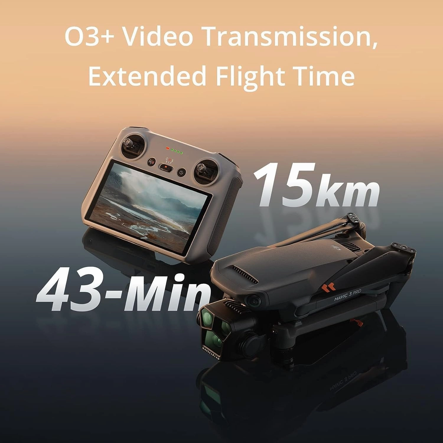 DJI Mavic 3 Pro Drone with Hasselblad Camera   RC Remote   DJI Care Refresh Bundle