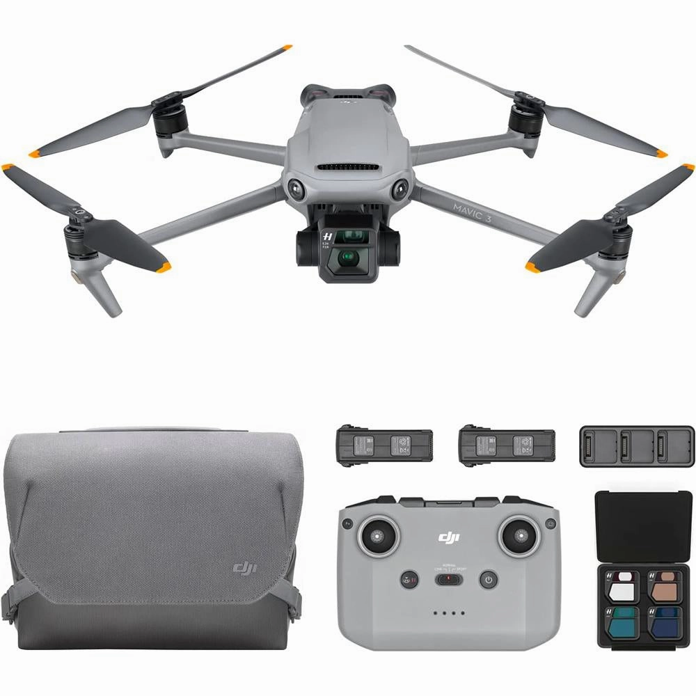 DJI Mavic 3 Quadcopter Drone Fly More Combo (Open Box)   1 Year Warranty