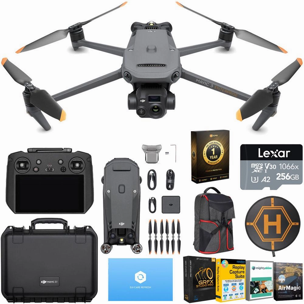 DJI Mavic 3 Thermal with 1-Year DJI Care Enterprise Basic with 256GB Bundle dji mini 3
