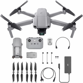 DJI Mavic Air 2 Drone Quadcopter 48MP & 4K Video - Refurbished (CP.MA.00000176.03) dji mini 3