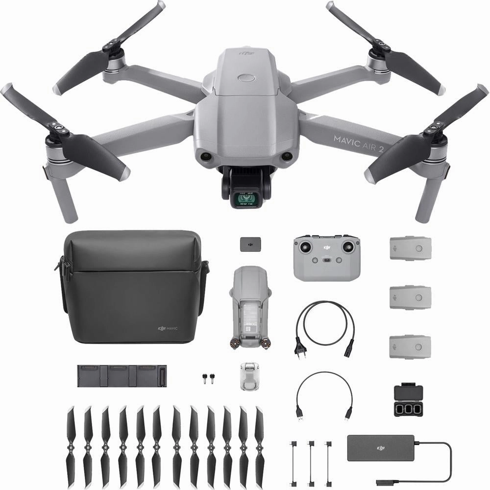 DJI Mavic Air 2 Drone Quadcopter Fly More Combo 48MP & 4K Video CP.MA.00000167.03 dji mini 3