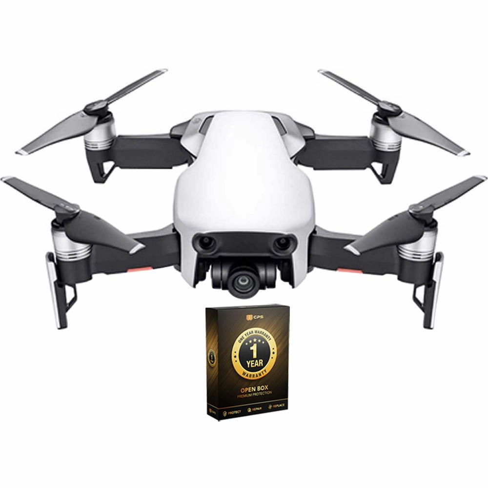 DJI Mavic Air Quadcopter Drone Arctic White Combo Open Box with 1 Year Warranty dji mini 3