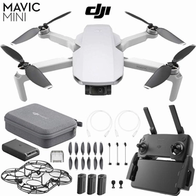 DJI Mavic Mini Quadcopter Drone Fly More Combo Renewed With One Year Warranty dji mini 3