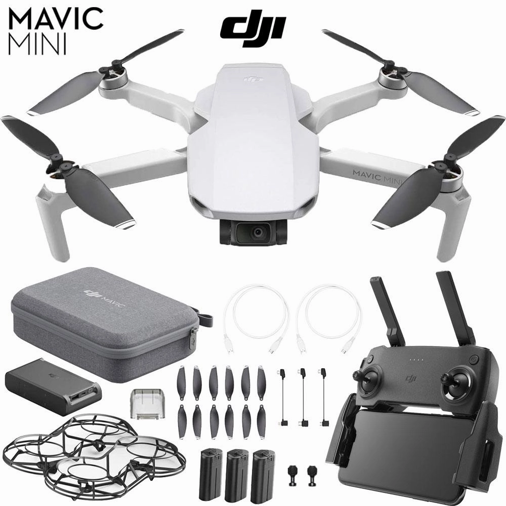 DJI Mavic Mini Quadcopter Drone Fly More Combo Renewed With One Year Warranty dji mini 3