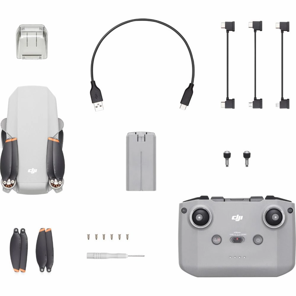 DJI Mini 2 Drone 4K Video Quadcopter   3-Axis Gimbal CP.MA.00000312.01, Refurbished