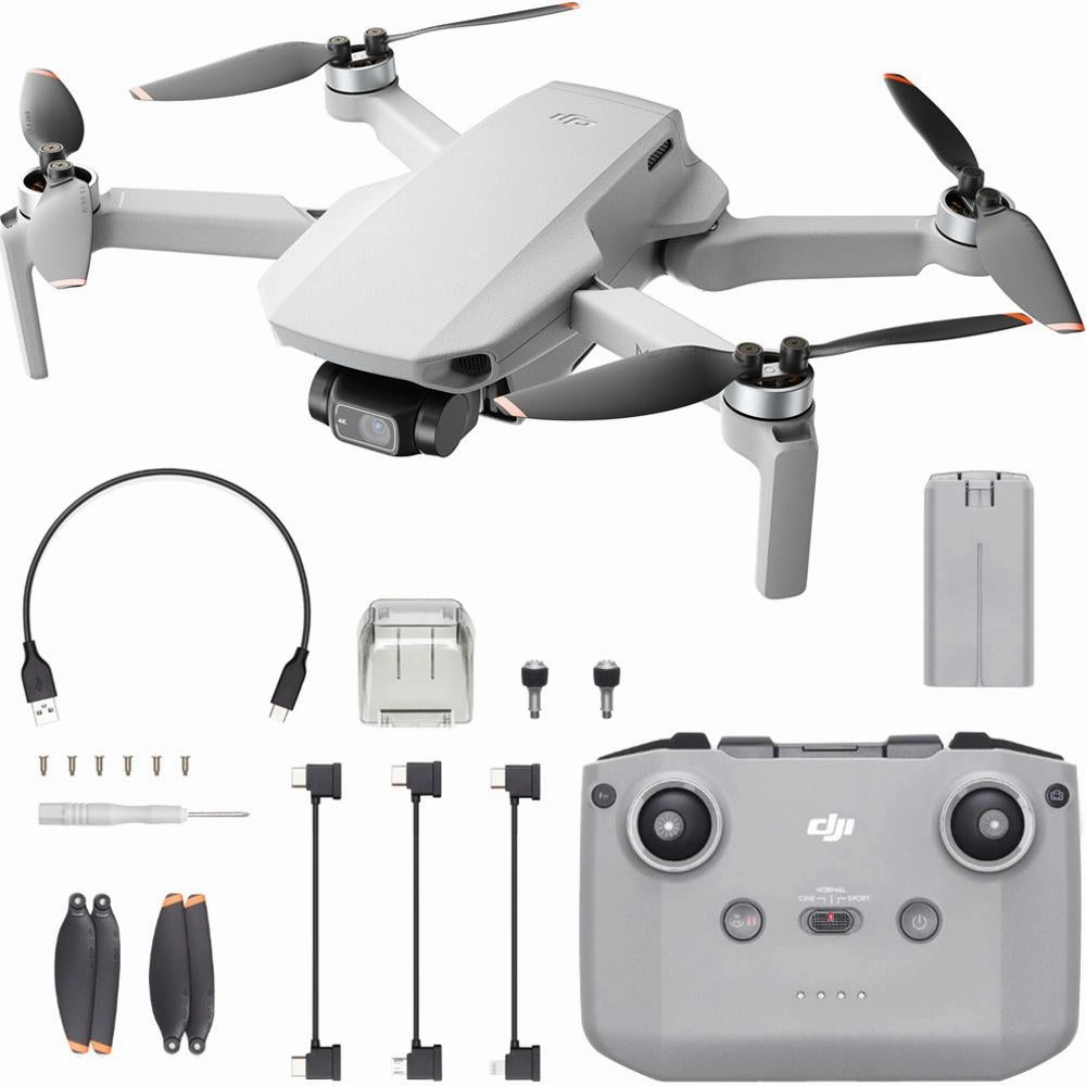 DJI Mini 2 Drone 4K Video Quadcopter   3-Axis Gimbal CP.MA.00000312.01, Refurbished dji mini 3