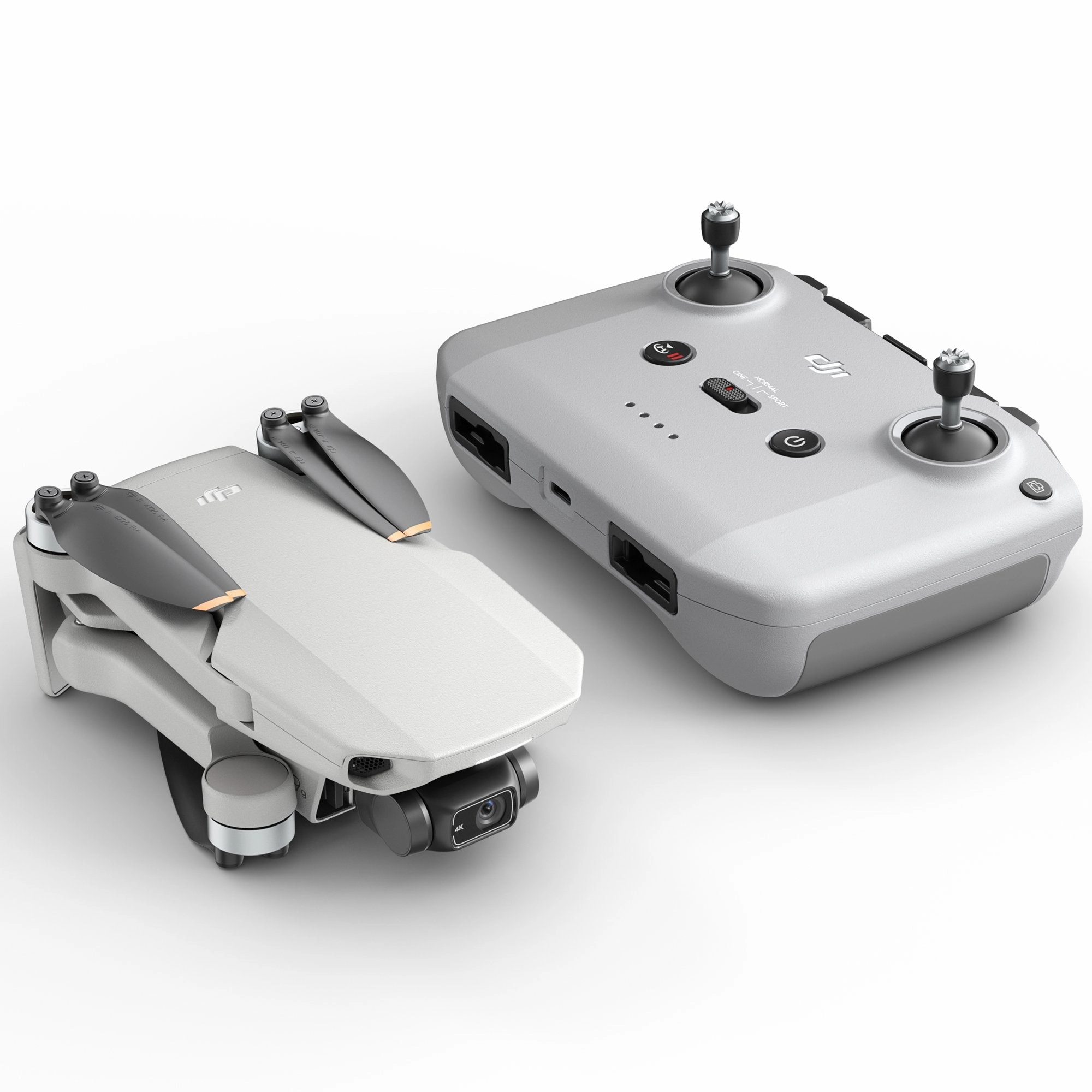 DJI Mini 2 Fly More Combo Drone 4K Video Quadcopter CP.MA.00000306.01 - Refurbished