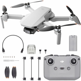 DJI Mini 2 Foldable Drone 4K Video Quadcopter with 3-Axis Gimbal CP.MA.00000312.01 dji mini 3