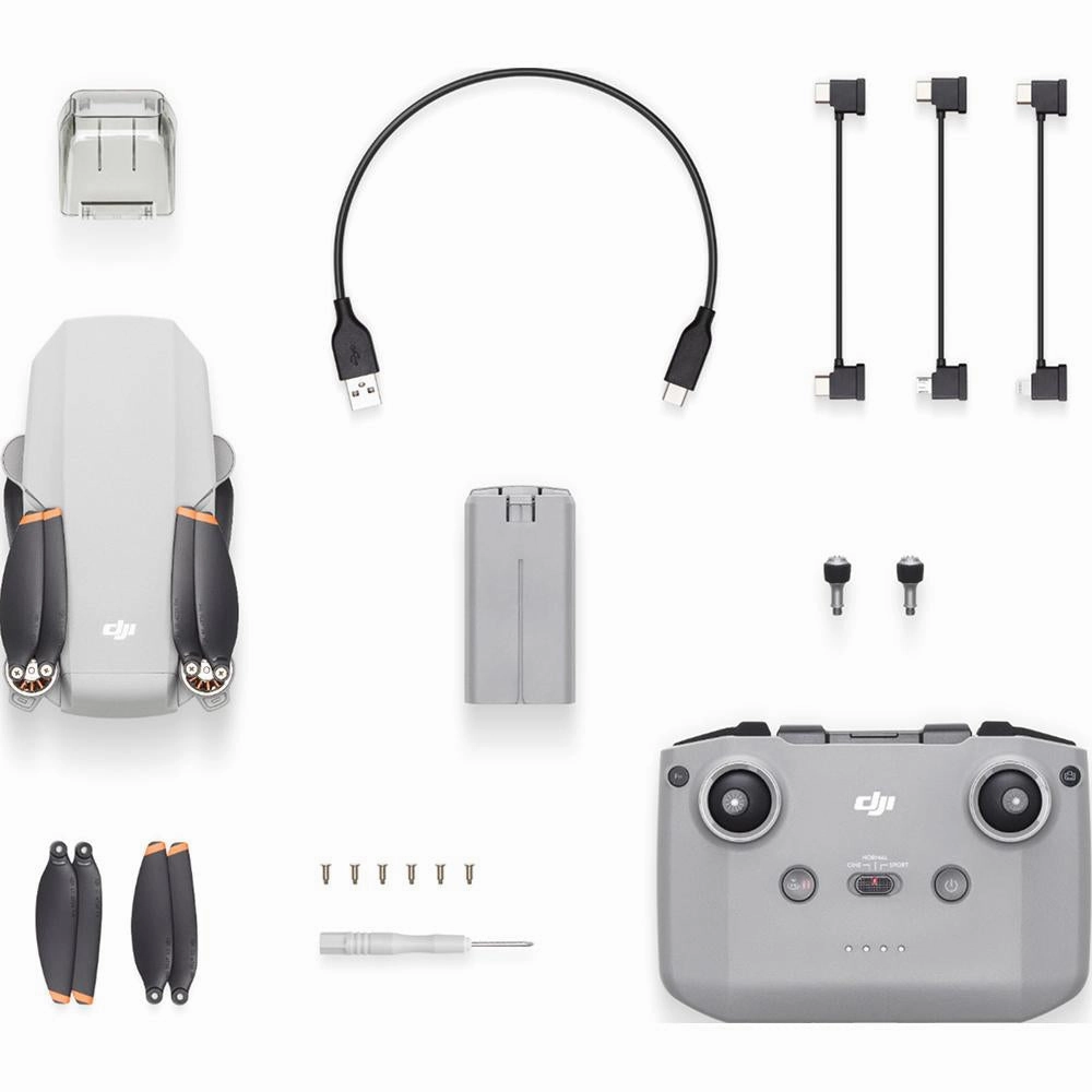 DJI Mini 2 Foldable Drone 4K Video w/ 3-Axis Gimbal Open Box   1 Year Warranty