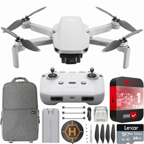 DJI Mini 2 SE Drone Quadcopter Kit with RC-N1 Remote   Backpack Pro Accessory Bundle dji mini 3