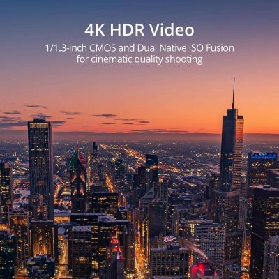 DJI Mini 3 Camera Drone 4k HDR 38-min Flight time vertical shooting