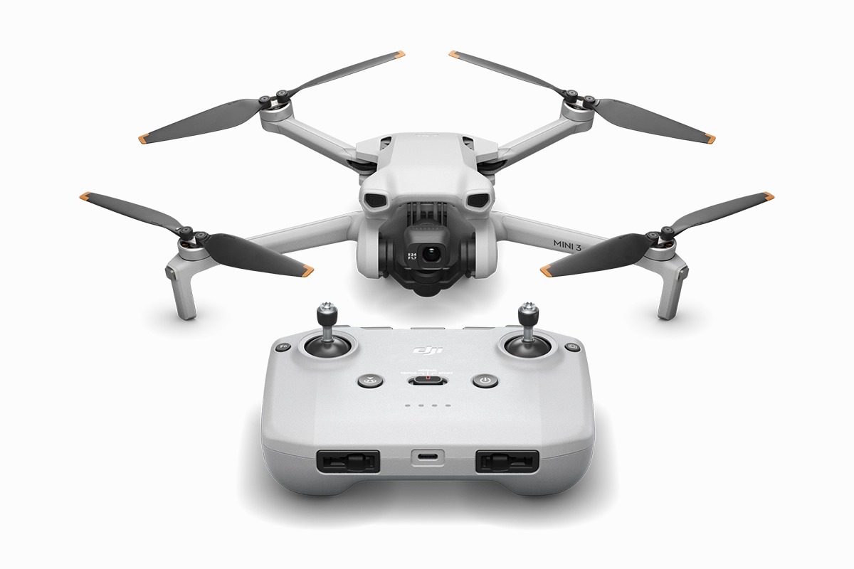 DJI Mini 3 Camera Drone 4k HDR 38-min Flight time vertical shooting