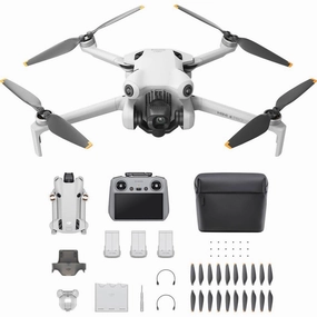 DJI Mini 4 Pro 4K HDR Drone Fly More Combo with RC 2 Remote - Open Box dji mini 3