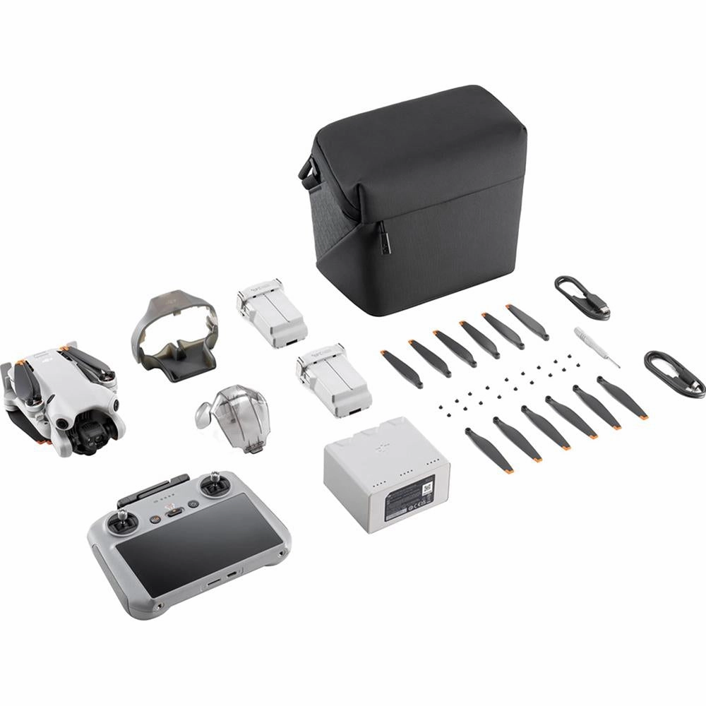DJI Mini 4 Pro 4K HDR Drone Fly More Combo with RC 2 Remote - Open Box