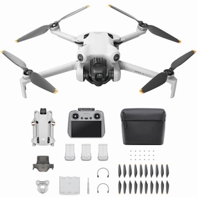 DJI Mini 4 Pro 4K HDR Drone Fly More Combo with RC 2 Remote Kit CP.MA.00000735.01 dji mini 3