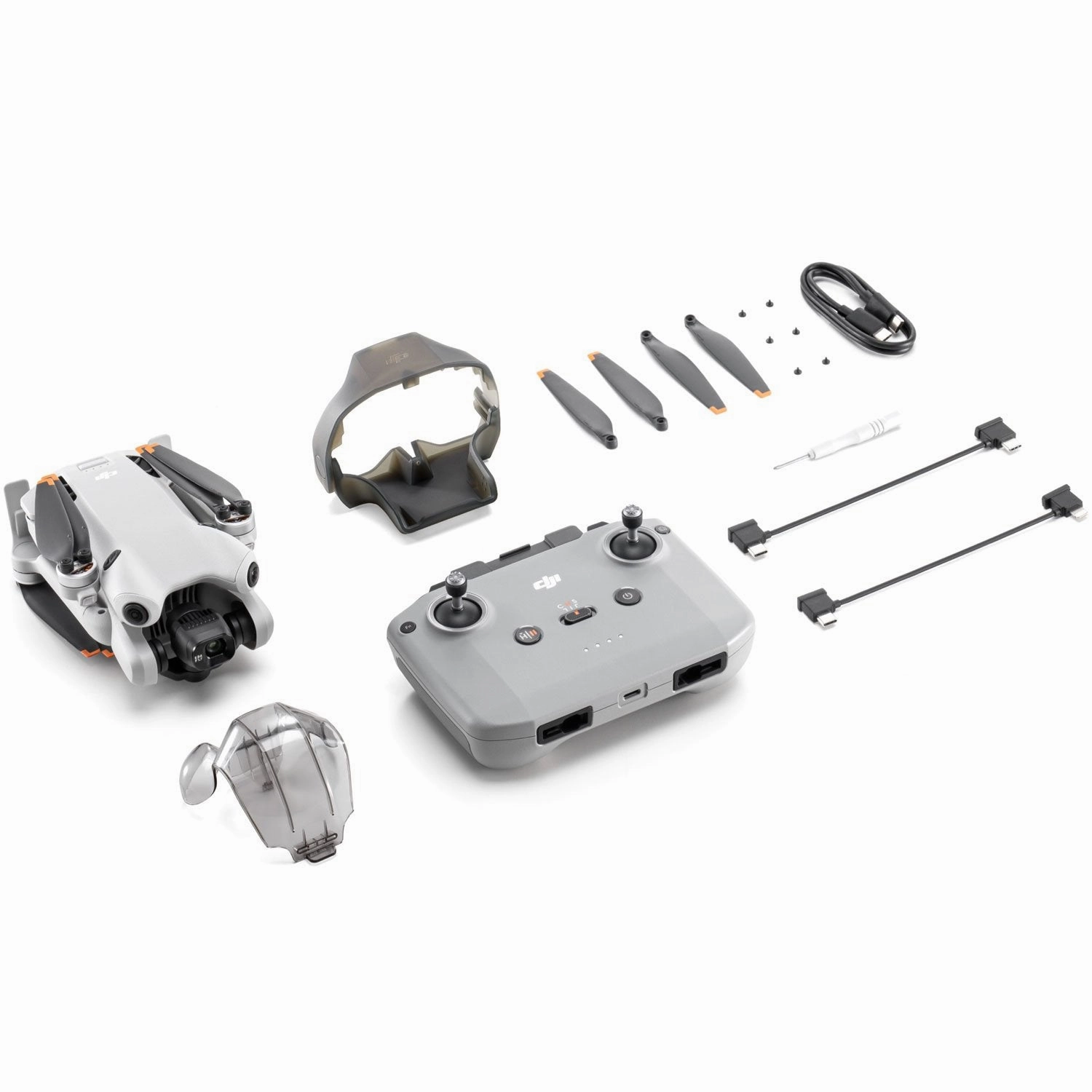 DJI Mini 4 Pro 4K HDR Folding Drone with RC-N2 Remote Kit CP.MA.00000731.01