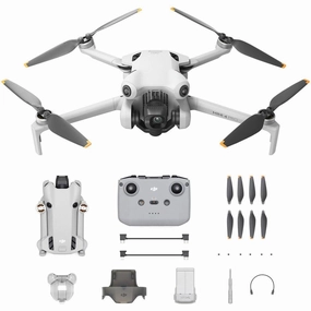 DJI Mini 4 Pro 4K HDR Folding Drone with RC-N2 Remote Kit CP.MA.00000731.01 dji mini 3