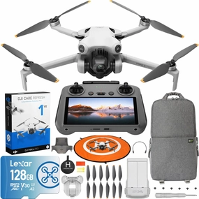 DJI Mini 4 Pro Drone Quadcopter 4K HDR Kit   RC 2 Remote   DJI Care Refresh Bundle dji mini 3