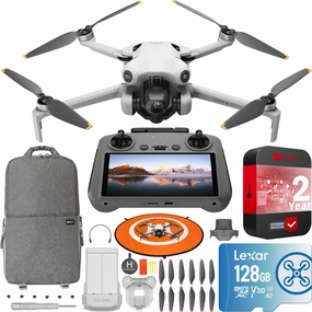 DJI Mini 4 Pro Drone Quadcopter 4K HDR Video Kit with RC 2 Remote   Accessory Bundle dji mini 3