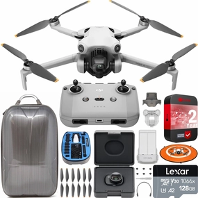 DJI Mini 4 Pro Drone Quadcopter with RC-N2 Remote   Wide Angle Lens Accessory Bundle dji mini 3
