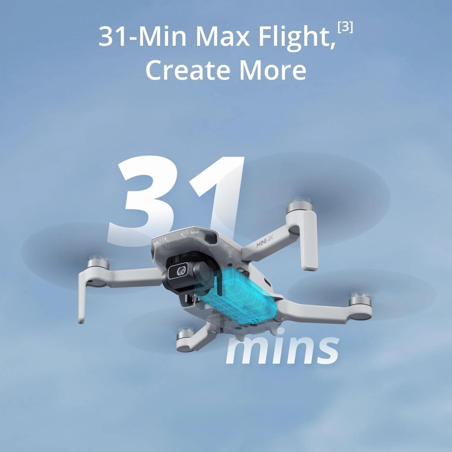 DJI Mini 4K Drone Quadcopter w/RC-N1 Remote   Extended Warranty & Accessories Bundle