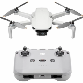 DJI Mini 4K Drone Quadcopter with RC-N1 Remote Control - Gray CP.MA.00000787.01 dji mini 3