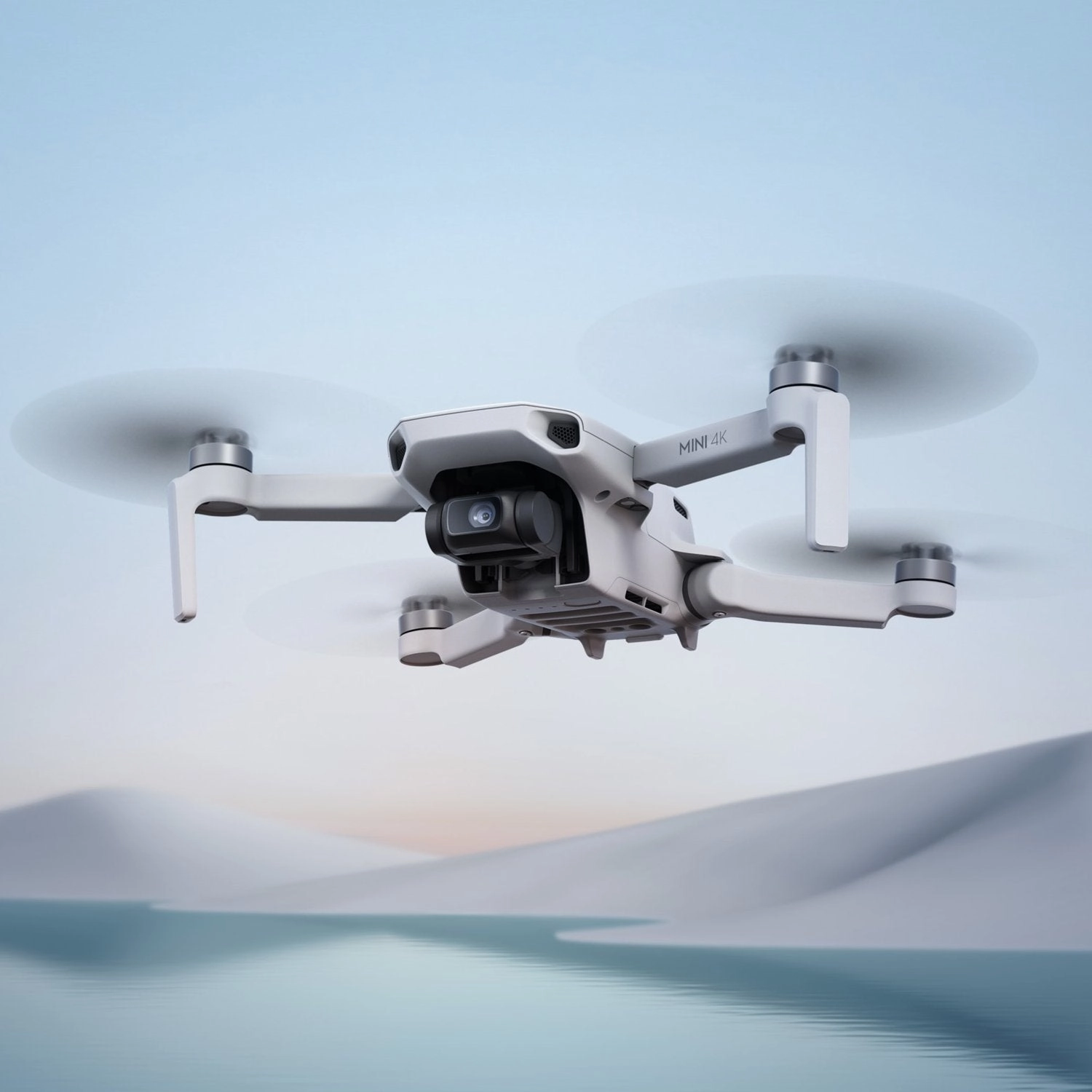 DJI Mini 4K Fly More Combo Drone Quadcopter w/RC-N1 Remote - Gray CP.MA.00000788.01