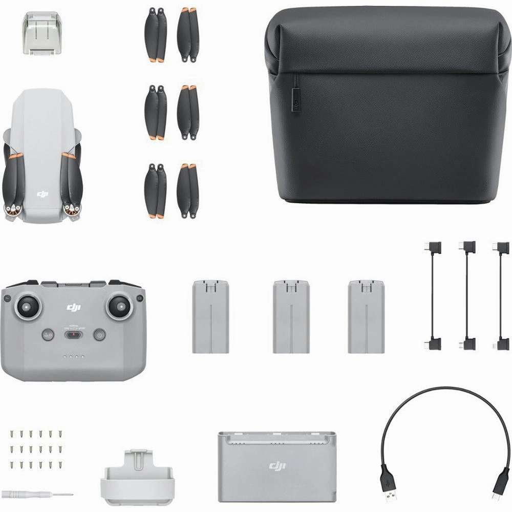 DJI Mini 4K Fly More Combo Drone Quadcopter w/RC-N1 Remote Open Box   1 YR Warranty