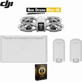 DJI Neo Drone Mini 4K Quadcopter with 3 Battery Combo Open Box   1 Year Warranty dji mini 3