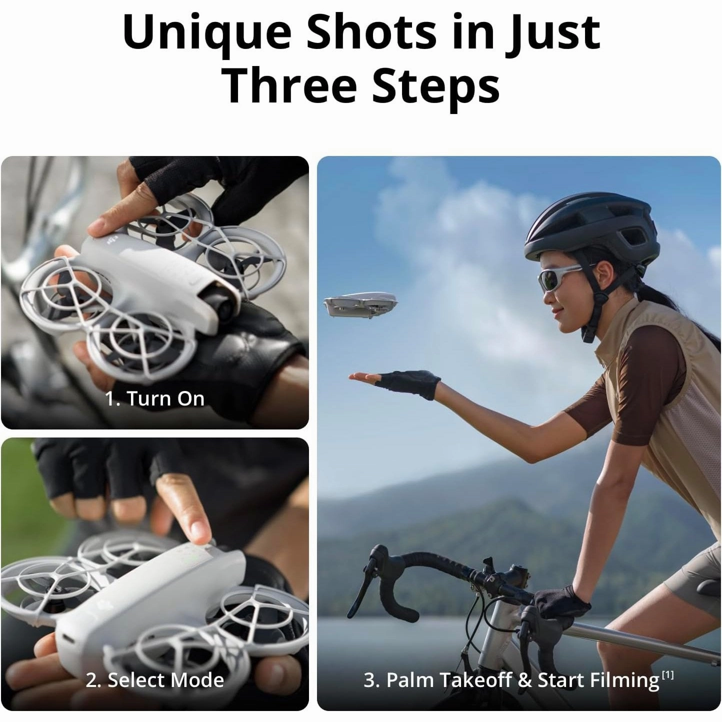 DJI Neo Drone Mini 4K Quadcopter with 3 Battery Combo with Care Refresh Plan Bundle