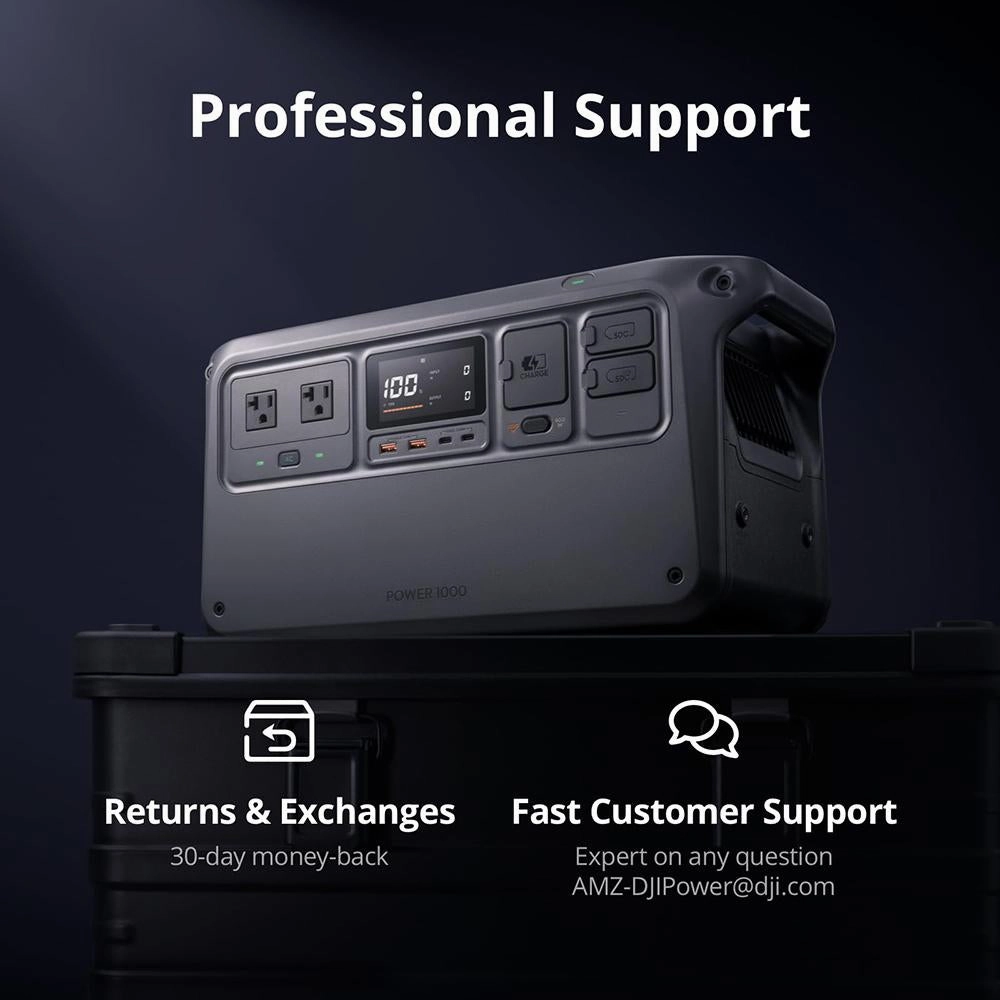 DJI Portable Ultra- Quiet Outdoor Power Source - CP.DY.00000051.01 - Open Box