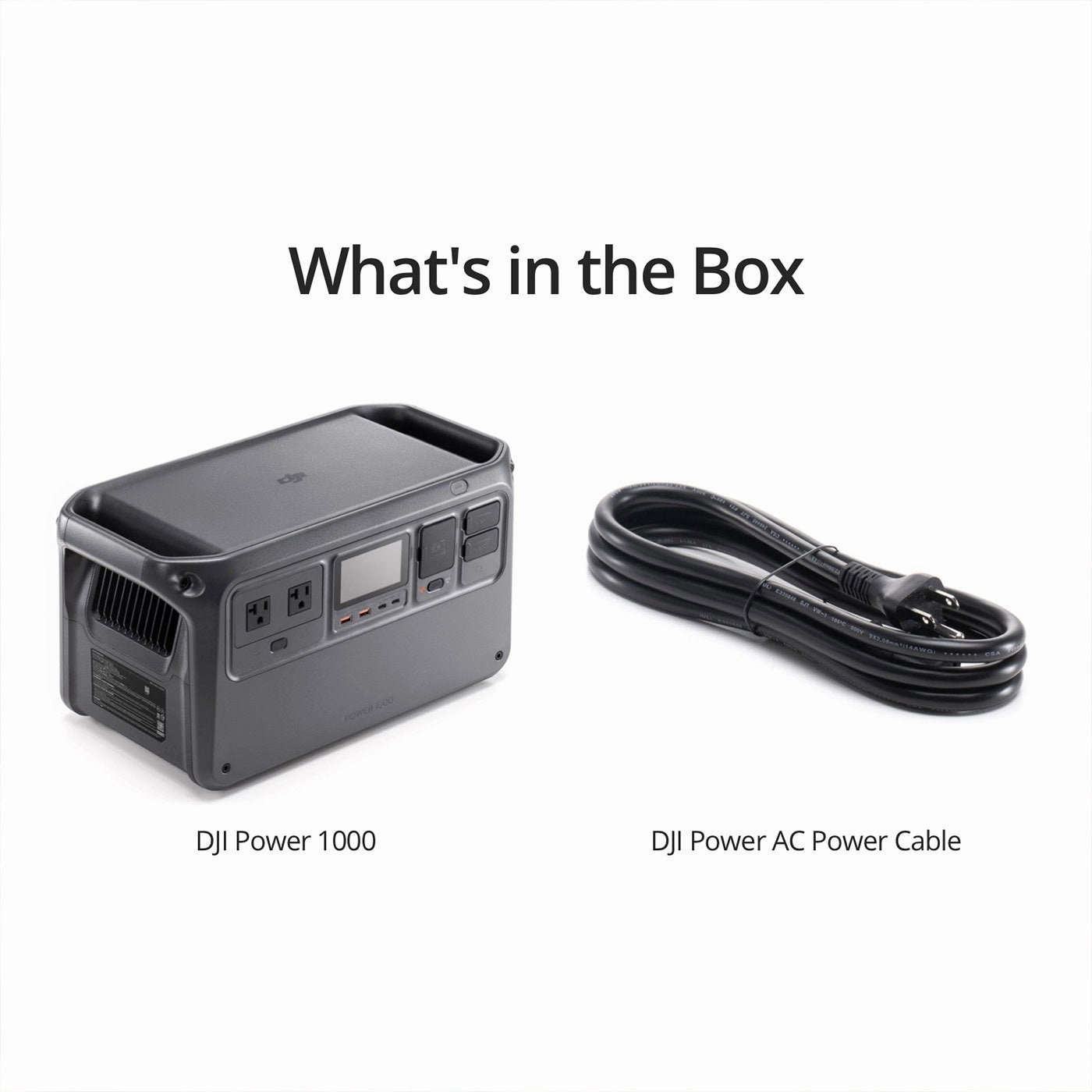 DJI Power 1000, Portable, High Capacity, Ultra- Quiet Outdoor Power Source