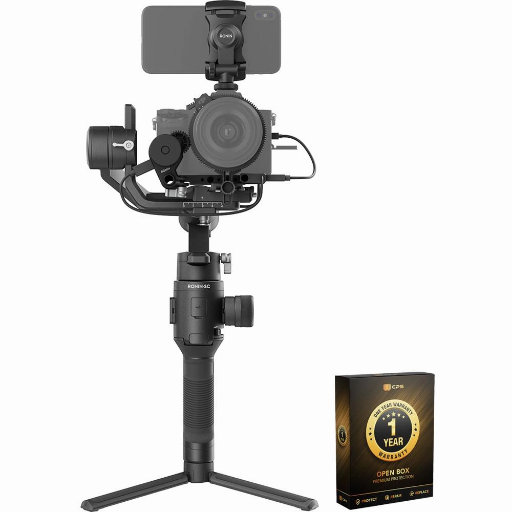 DJI Ronin-SC Gimbal Stabilizer Pro Combo Kit (Open-box) with CPS 1 Year Warranty dji mini 3