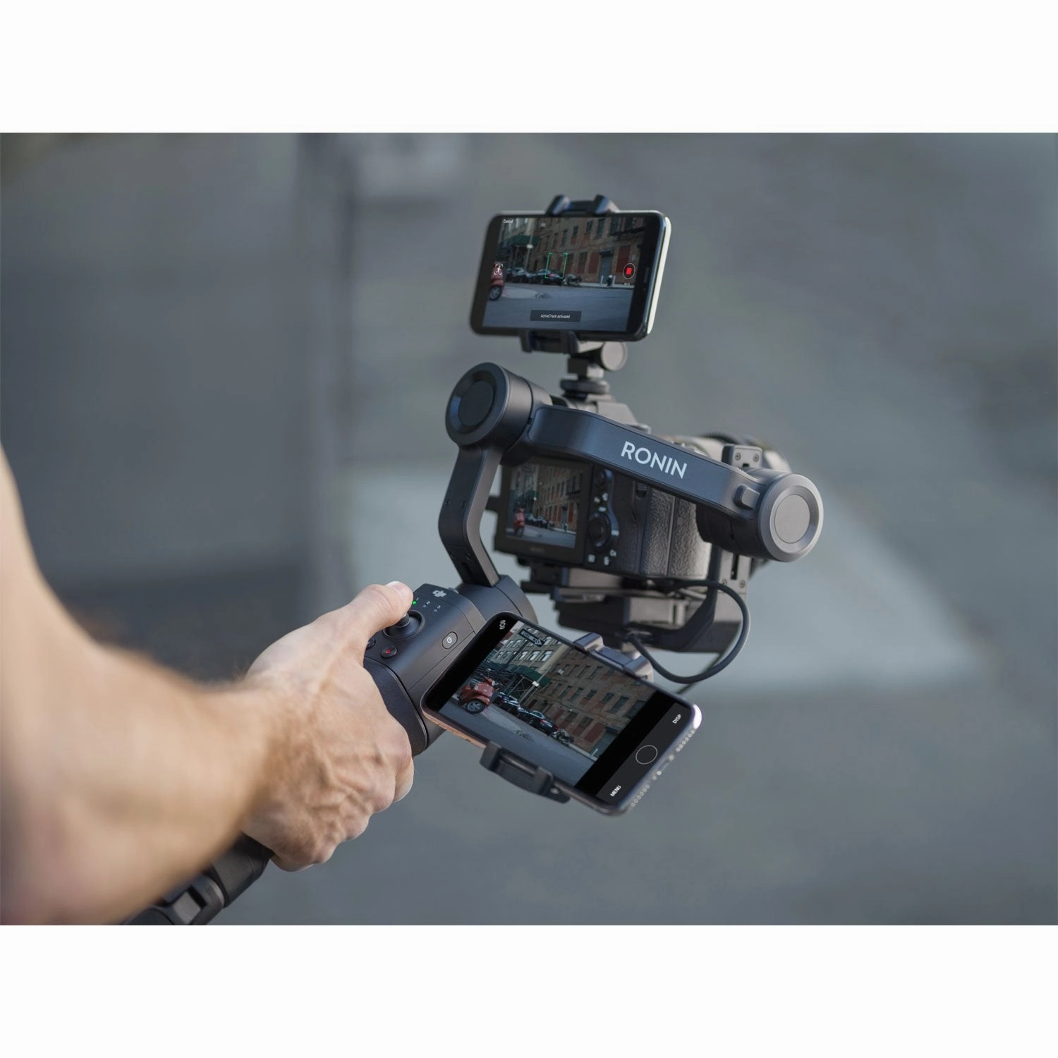 DJI Ronin-SC Single-Handed Stabilizer for Cameras OPEN BOX  1 Year Warranty Pack