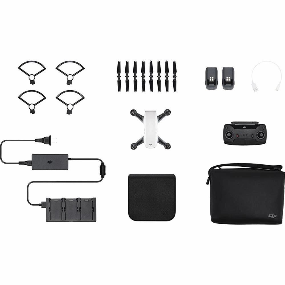 DJI SPARK Fly More Drone Combo Alpine White (OPEN BOX)
