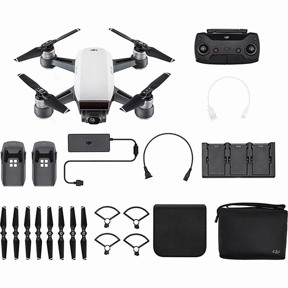 DJI SPARK Fly More Drone Combo Alpine White (OPEN BOX)