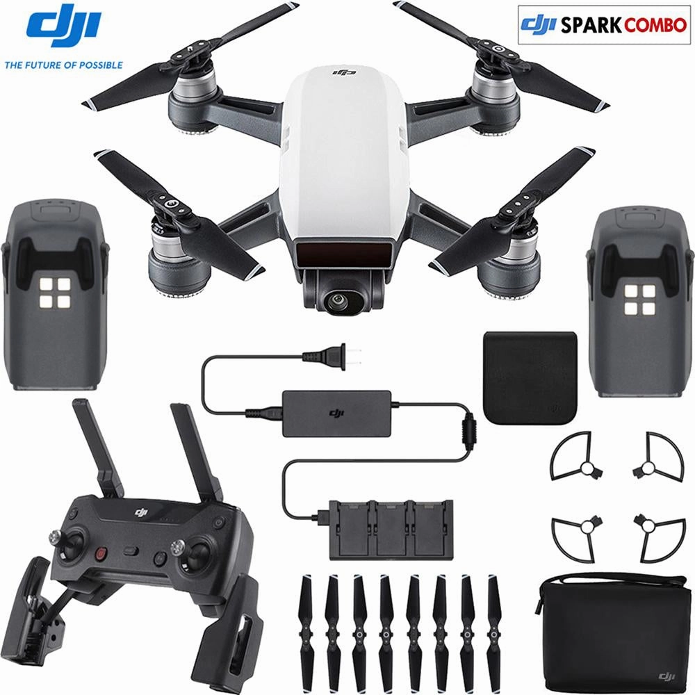 DJI SPARK Fly More Drone Combo Alpine White (OPEN BOX)