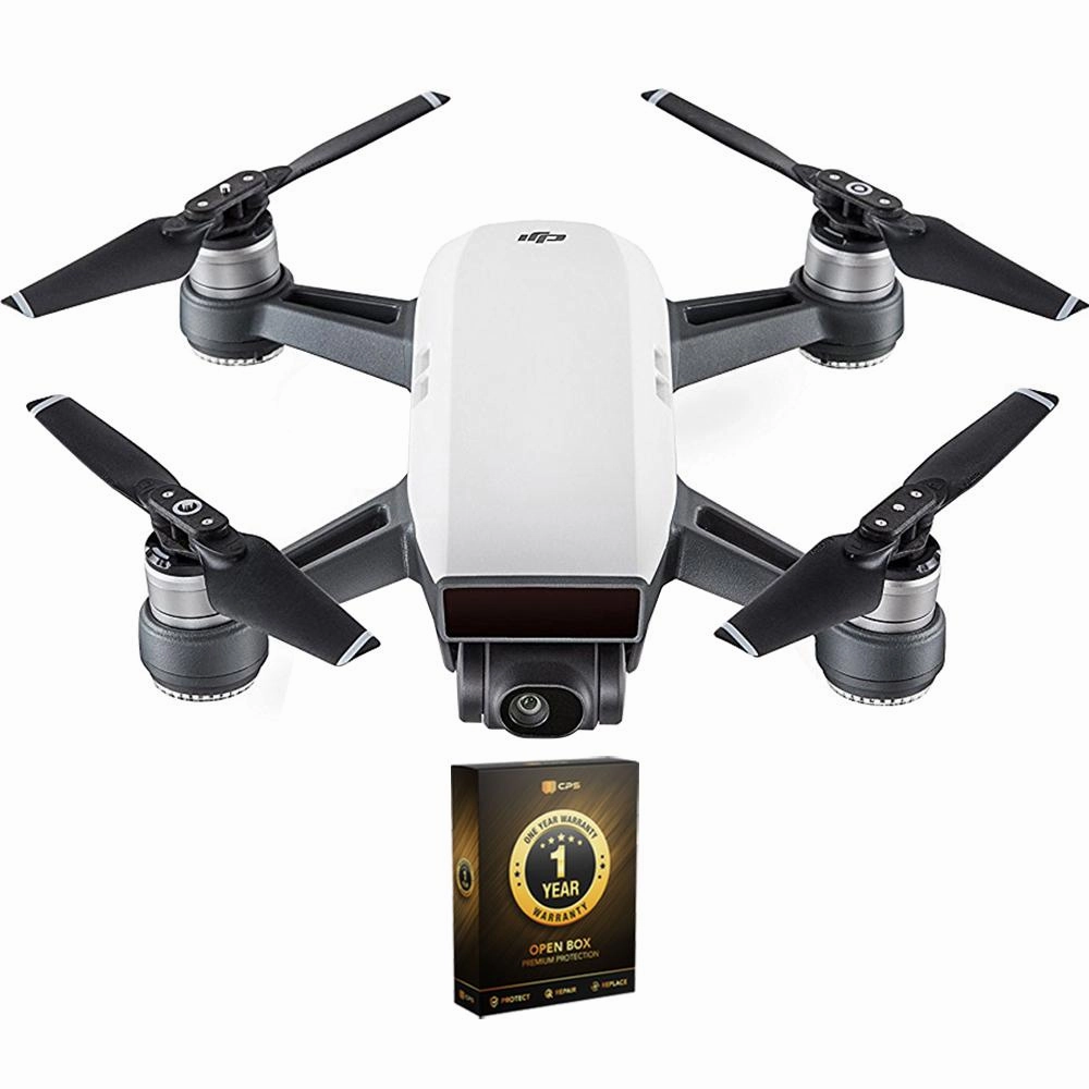 DJI SPARK Fly More Drone Combo Alpine White Open Box with 1 Year Warranty dji mini 3