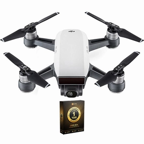 DJI SPARK Fly More Drone Combo Alpine White Open Box with 1 Year Warranty dji mini 3