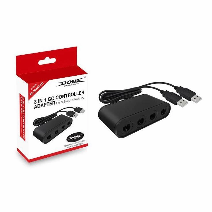 Dobe 3 In 1 GC Controller Adapter For Nintendo Switch TNS-1894