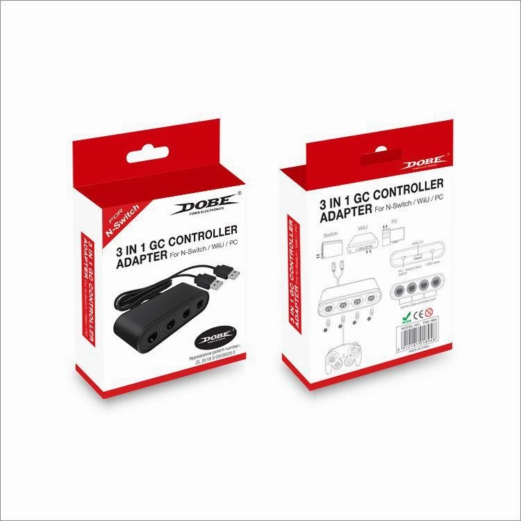 Dobe 3 In 1 GC Controller Adapter For Nintendo Switch TNS-1894